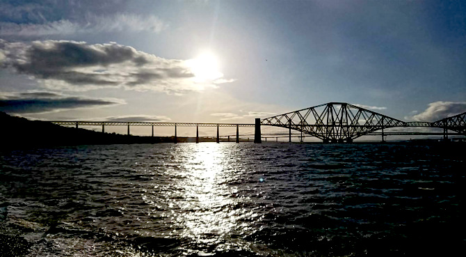 The Forth Bridge, Edinburgh, Scotland. Photo: Lisa Morton