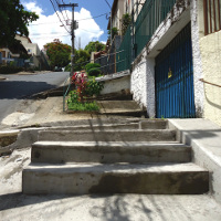 Utterly impassable pavements in the area where I lived in Brazil.
