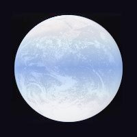 Illustration of the alternative climatic mode called White Earth.