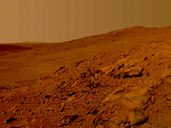 NASA photo: Martian Landscape.