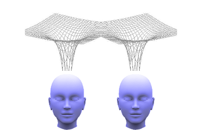 Depiction of the universal fabric of consciousness.