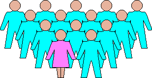 A pregnant woman has sexual relations with up to 12 other men for the duration.