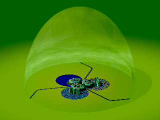 Понятие собственности на воздушное пространство над своей глебой.