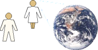 Perceiving the world through another's mind.