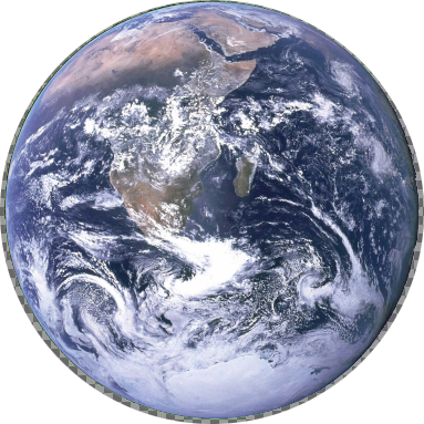 NASA photo of the Earth from space.
