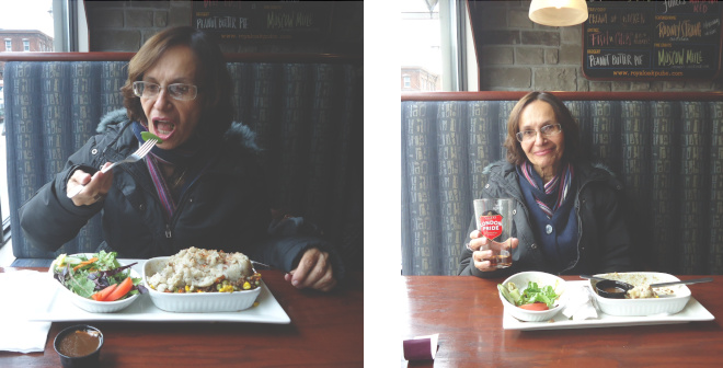 Meal + Pint at The Royal Oak, Ottawa.