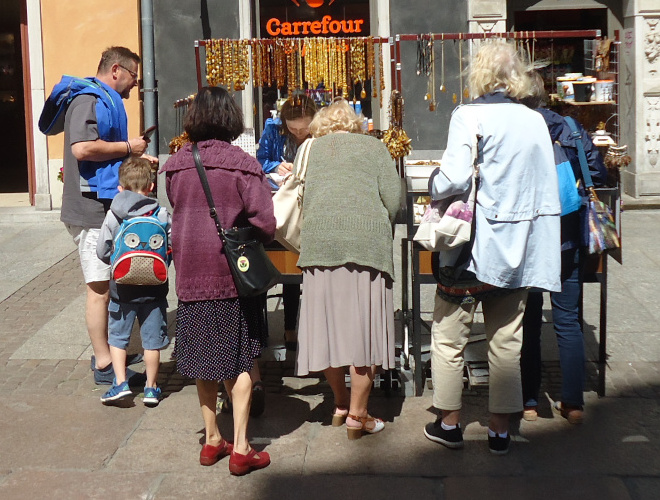 Amber Market - Gdansk.