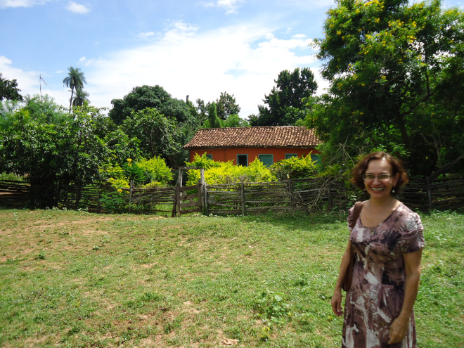 A lush little croft out in the sticks near Brasília de Minas.