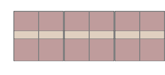The wardrobe, clothes lift and clothes chute units for the bedroom of the landshare dwelling.