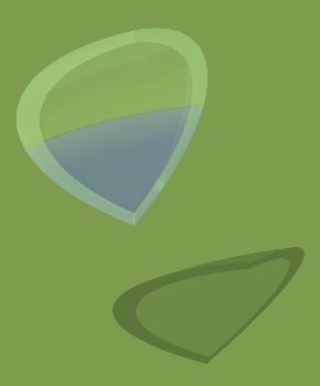 Cat's eye window panel of an ellipsoidal module of the landshare dwelling.