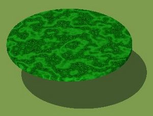 Module floor panel of an ellipsoidal module of the landshare dwelling.