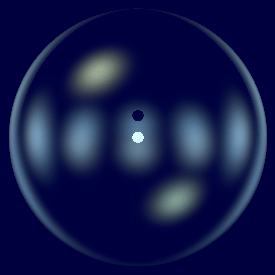 Animation of a collapsing shell of aether.