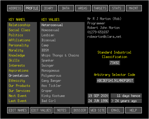 EBS Marketeer II's KEY VALUES illustration.